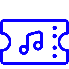 Icon eines Konzerttickets