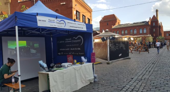 Handiclapped auf dem 5. Popkultur Festival 2019
